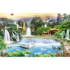 Tranh dán tường 3D Sơn Thủy - Thác Nước, In Kích Thước Yêu Cầu, 90.000 VNĐ 6