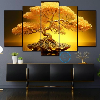 Tranh Dán Tường Cây Tài Lộc DECOR TẾT Formex 5mm Không Khung Gỗ - Tráng Gương Giá Ưu Đãi 127.500đ 3