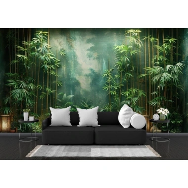 Tranh DECAL 3D cây xanh và hoa lá ven tường đá AI thế hệ mới MIYO - Giá 81.700₫ 3