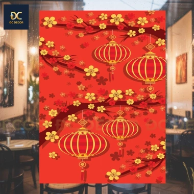 Tranh decal dán Tết 2.026 siêu đẹp - Giá chỉ 56.000₫, giảm 20% cho nhà mới 5