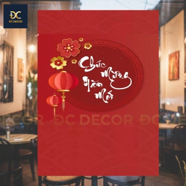 Tranh decal dán Tết 2.026 siêu đẹp - Giá chỉ 56.000₫, giảm 20% cho nhà mới 10