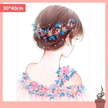 Tranh đính đá 5D DIY 40x30cm - Tự làm, hoàn thành nhanh, giảm giá 48.400đ
