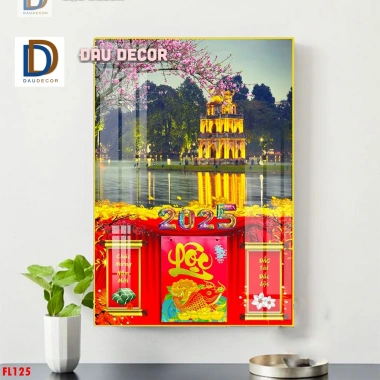 Tranh đốc lịch 2.026 mới nhất - Đốc lịch 1 tráng gương 3D, giảm giá 178.200₫ 2