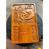 Tranh đốc lich gỗ đục chữ Lộc Tết, 4 lớp phun màu PU sang trọng, giảm giá 199.000₫