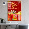 Tranh đốc lịch Tết 2.026 - Tranh tráng gương cao cấp, quà tặng sang trọng D01 10