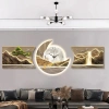 Tranh Đồng Hồ Tráng Gương Treo Tường LED - Điều Khiển Từ Xa, Giá 850.000 VND 2