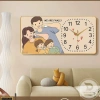 Tranh Đồng Hồ Treo Tường Tráng Gương Gia Đình - Decor Nhà, Quà Tặng, Giá 387.688₫