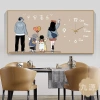 Tranh Đồng Hồ Treo Tường Tráng Gương Gia Đình - Decor Nhà, Quà Tặng, Giá 387.688₫ 7