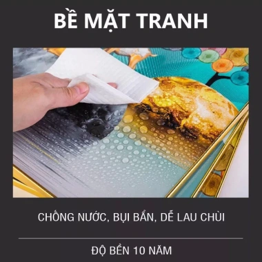 Tranh Đồng Hồ Treo Tường Tráng Gương Gia Đình - Decor Nhà, Quà Tặng, Giá 387.688₫ 9