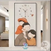 Tranh Đồng Hồ Treo Tường Tráng Gương Gia Đình - Decor Nhà, Quà Tặng, Giá 387.688₫ 10