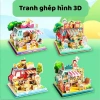 Tranh Ghép 3D Xốp Cỡ Đại Đa Chủ Đề Đồ Chơi Phát Triển Tư Duy Quà Tặng Bé Giá Rẻ 29k