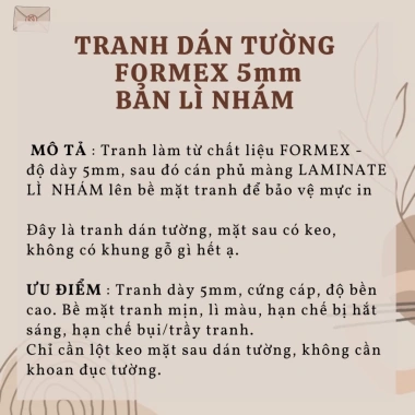 Tranh Ghép 5 Dán Tường Formex Tráng Gương Phong Cảnh 3D Không Khung Giá ưu đãi 127.500₫