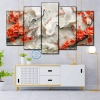 Tranh Ghép 5 Dán Tường Hạc Thọ Thiên Tuế 3D - Formax Tráng Gương, Decor Phòng, Giá ưu đãi 127.500₫ 3