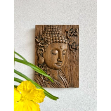 Tranh gỗ Diện Phật Tĩnh Tâm Mộc Decor – Thiết kế tinh tế, giá ưu đãi 149k 6