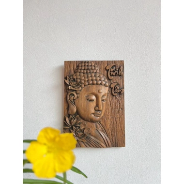 Tranh gỗ Diện Phật Tĩnh Tâm Mộc Decor – Thiết kế tinh tế, giá ưu đãi 149k 7