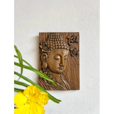Tranh gỗ Diện Phật Tĩnh Tâm Mộc Decor – Thiết kế tinh tế, giá ưu đãi 149k 8