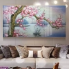 Tranh Hoa Đào và Hoa Mai Tết - Tráng Gương Bền Đẹp, Treo Tường, Quà Cha Mẹ 940k 5