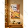 Tranh Mành Trúc Thư Pháp In UV Treo Tường - Bình An, May Mắn, Tài Lộc, 173.800₫ 3