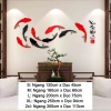 Tranh mica EPeBen 3D cá chép bơi - Trang trí Tết 2.026 dán tường, Vạn sự như ý 94.400đ 7