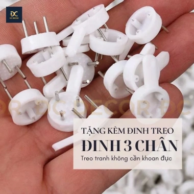 Tranh sơn dầu hoa mai hoa đào – Canvas trang trí Tết, nhà cửa, giá chỉ 84.000₫ 4
