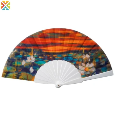 Tranh Sơn Dầu Thế Giới + Quạt Gấp Nhựa Thủ Công – Quà Tặng Nghệ Thuật Trang Trí Nhà Cửa 51.425₫