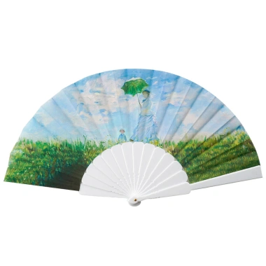 Tranh Sơn Dầu Thế Giới + Quạt Gấp Nhựa Thủ Công – Quà Tặng Nghệ Thuật Trang Trí Nhà Cửa 51.425₫