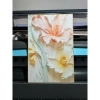 Tranh sơn dầu treo tường đơn dọc họa tiết hoa canvas - giá ưu đãi 115.290 VND 6