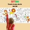 Tranh Tập Tô Màu 3M Bé - Cuộn Nhiều Hình Vui Nhộn, Giá Ưu Đãi 27.800₫ BiTBiU
