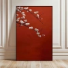 Tranh Tết hoa nên đỏ in canvas 60x90 cm - Treo tường decor giảm giá 229.000đ 7