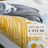 Tranh Tết hoa nên đỏ in canvas 60x90 cm - Treo tường decor giảm giá 229.000đ 8