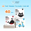 Tranh Thị Giác Vision TNBOOKS cho Bé 0-12 Tháng Phát Triển Thị Giác, 59.000 VND