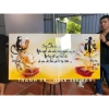 Tranh Thư Pháp Phúc Lộc Thọ Tráng Gương Treo Tường Phòng Khách - Quà Tân Gia UV 5D 6