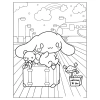 Tranh Tô Màu Cinnamoroll Bộ 20-30 Tờ Dùng Màu Sáp và Chì - Giá Ưu Đãi 12.900₫ 5