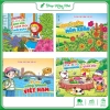 Tranh tô màu cuộc sống - xả xì chét giảm giá 45.000, thư giãn sáng tạo