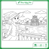 Tranh tô màu cuộc sống - xả xì chét giảm giá 45.000, thư giãn sáng tạo 5
