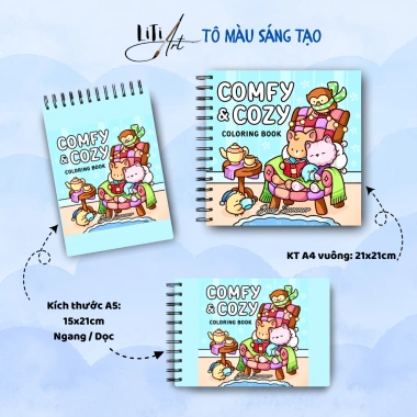 Tranh Tô Màu DoDo Little Baby 40 Trang Giấy Mỹ Thuật 200gsm A4 A5 Giá 15.000đ 10