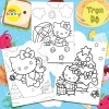 Tranh Tô Màu Hello Kitty 50 Tờ A4 A5 - Dành cho Màu Sáp và Chì, Giá 19.900 VND 3
