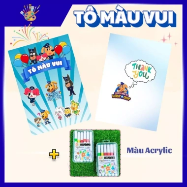 Tranh Tô Màu Labrador Tập 2 (Có Màu) – Đồ Chơi Giáo Dục Phát Triển Sáng Tạo Bé, Giá Ưu Đãi 39.200₫ 9