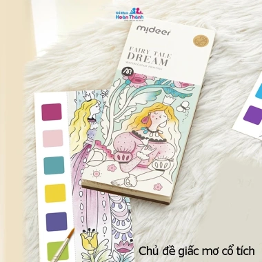Tranh tô màu nghệ thuật Mideer Watercolour Painting cho bé – Thủ công, sáng tạo 2