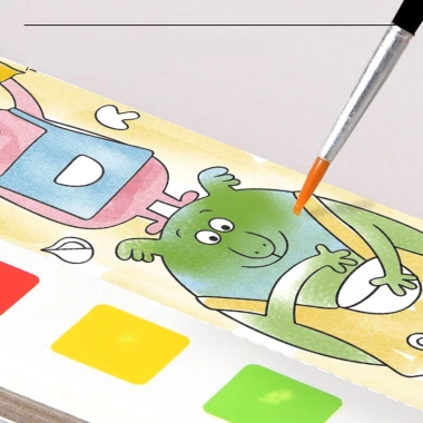 Tranh tô màu nghệ thuật Mideer Watercolour Painting cho bé – Thủ công, sáng tạo 6