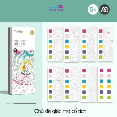 Tranh tô màu nghệ thuật Mideer Watercolour Painting cho bé – Thủ công, sáng tạo 10