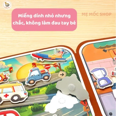 Tranh tô màu nước cho bé nhiều chủ đề, tái sử dụng, tặng bút, chỉ 25.000₫ Shop Mẹ Mốc