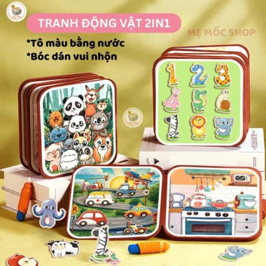 Tranh tô màu nước cho bé nhiều chủ đề, tái sử dụng, tặng bút, chỉ 25.000₫ Shop Mẹ Mốc 4 Tranh tô màu nước cho bé nhiều chủ đề, tái sử dụng, tặng bút, chỉ 25.000₫ Shop Mẹ Mốc 4