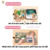 Tranh tô màu nước cho bé nhiều chủ đề, tái sử dụng, tặng bút, chỉ 25.000₫ Shop Mẹ Mốc 5