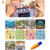 Tranh tô màu nước cho bé nhiều chủ đề, tái sử dụng, tặng bút, chỉ 25.000₫ Shop Mẹ Mốc 6