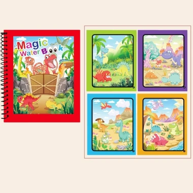 Tranh Tô Màu Nước Ma Thuật Tự Xóa - 12 Chủ Đề Thần Kỳ, Tặng Bút, Giá 13.500đ