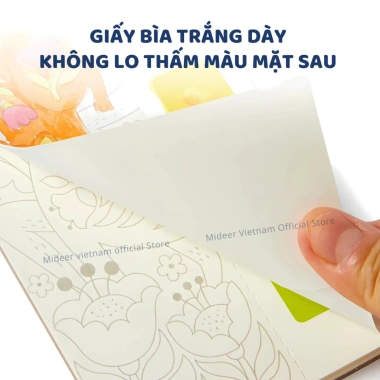 Tranh Tô Màu Nước Mideer kèm Cọ cho Bé - Giá ưu đãi 109.000 VND 7