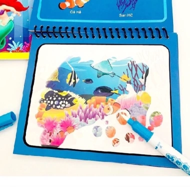 Tranh Tô Màu Nước Thần Kỳ Nhiều Chủ Đề Cho Bé - Giá Chỉ 35.000 VND Tiết Kiệm 2 Tranh Tô Màu Nước Thần Kỳ Nhiều Chủ Đề Cho Bé - Giá Chỉ 35.000 VND Tiết Kiệm 2