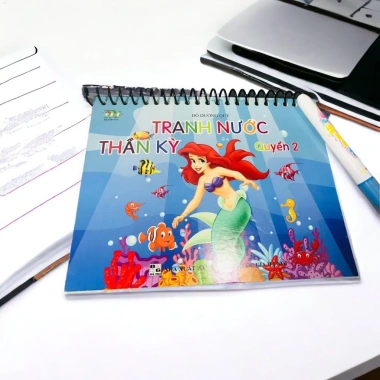 Tranh Tô Màu Nước Thần Kỳ Nhiều Chủ Đề Cho Bé - Giá Chỉ 35.000 VND Tiết Kiệm