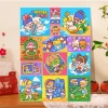 Tranh tô màu số hoá CUTE không khung, cọ chuyên, dung môi giảm khô, màu bóng 8